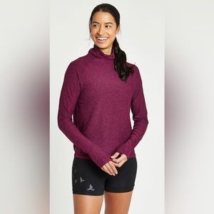 Oiselle light lux mile one pullover
